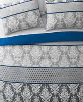Closeout! Vcny Home Beckham 8-Pc. Damask Comforter Set
