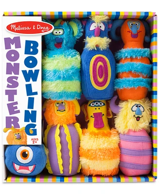 Melissa & Doug Monster Plush 6-Pin Bowling Game