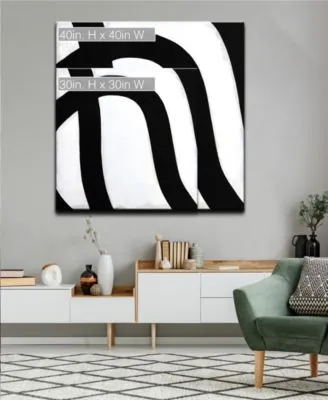 Ready2hangart Lines Iii Shape Canvas Wall Art Collection