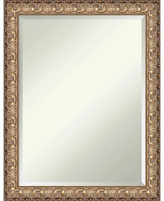 Amanti Art Beveled Wood 26.75x32.75 Wall Mirror