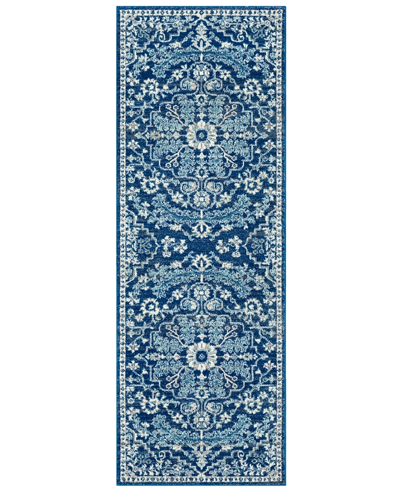 Livabliss Harput Hap-1068 Blue 2'7" x 7'3" Area Rug