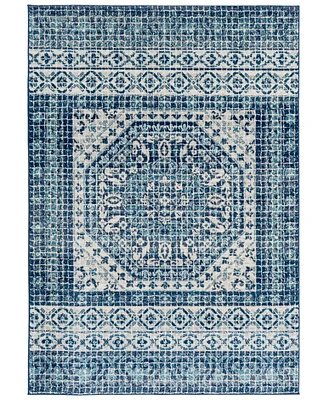 Livabliss Harput Hap-1081 Dark Blue 5'3" x 7'3" Area Rug