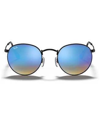 Ray-Ban Sunglasses, RB3447 Round Flash Lenses
