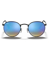 Ray-Ban Sunglasses, RB3447 Round Flash Lenses