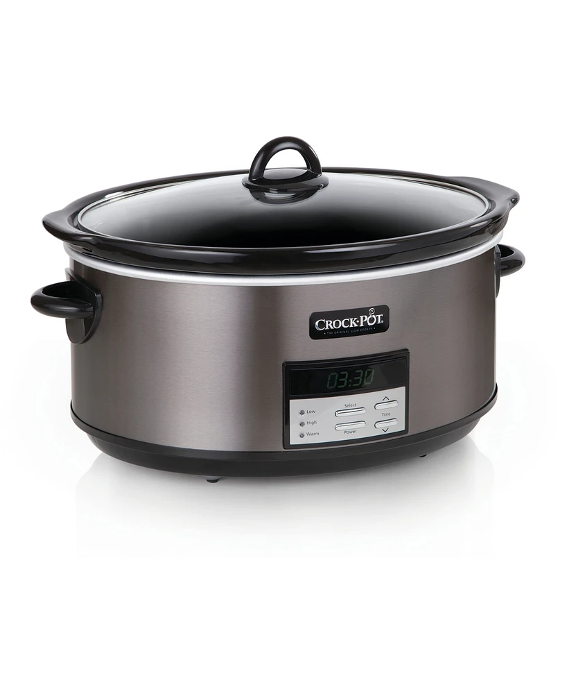 Crock-Pot Stainless Collection 8-Qt. Programmable Slow Cooker