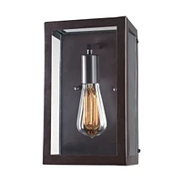 Parameters 1-Light Sconce in Oiled Bronze