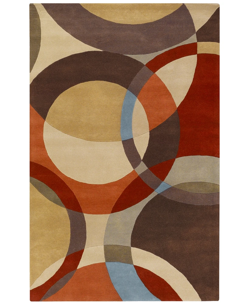 Livabliss Forum Fm-7108 Tan 4' x 6' Area Rug