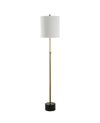 Jonathan Y Crosby Adjustable Height Metal Led Floor Lamp