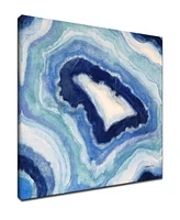 Ready2HangArt 'Ocean Stone I' Abstract Canvas Wall Art, 20x20"