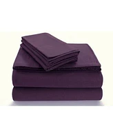 Tribeca Living Flannel Extra Deep Pocket Sheet Sets