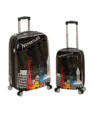 Rockland 2-Pc. Hardside Luggage Set