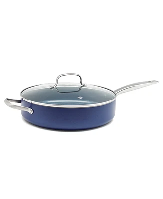 Blue Diamond Diamond-Infused Ceramic NonStick Covered 5-Qt. Saute Pan