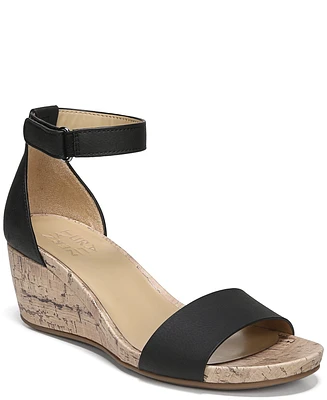 Naturalizer Women's Areda Ankle Strap Wedge Sandals