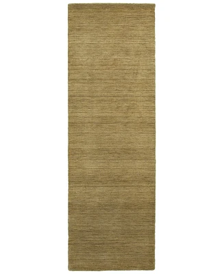 Oriental Weavers Aniston 27110 Gold/Gold 2'6" x 8' Runner Area Rug