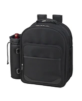 Picnic at Ascot Deluxe 4 Person Backpack Cooler with Insulated Wine Pouch