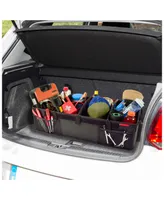 Picnic at Ascot Heavy Duty Trunk Organizer -No Slide Rigid Base-70 pound Capacity