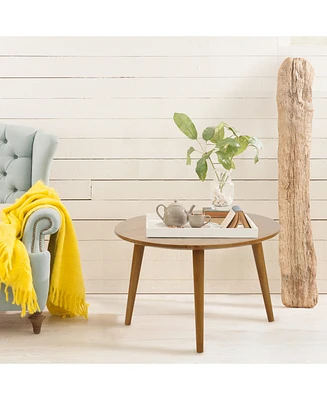Mesa Coffee Table with Solid Cherry Wood Top