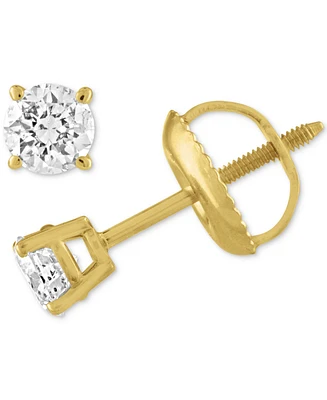 Diamond Stud Earrings (1/4 ct. t.w.) 14k White Gold