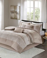 Madison Park Ava Jacquard Chenille 7-Pc. Comforter Set, California King
