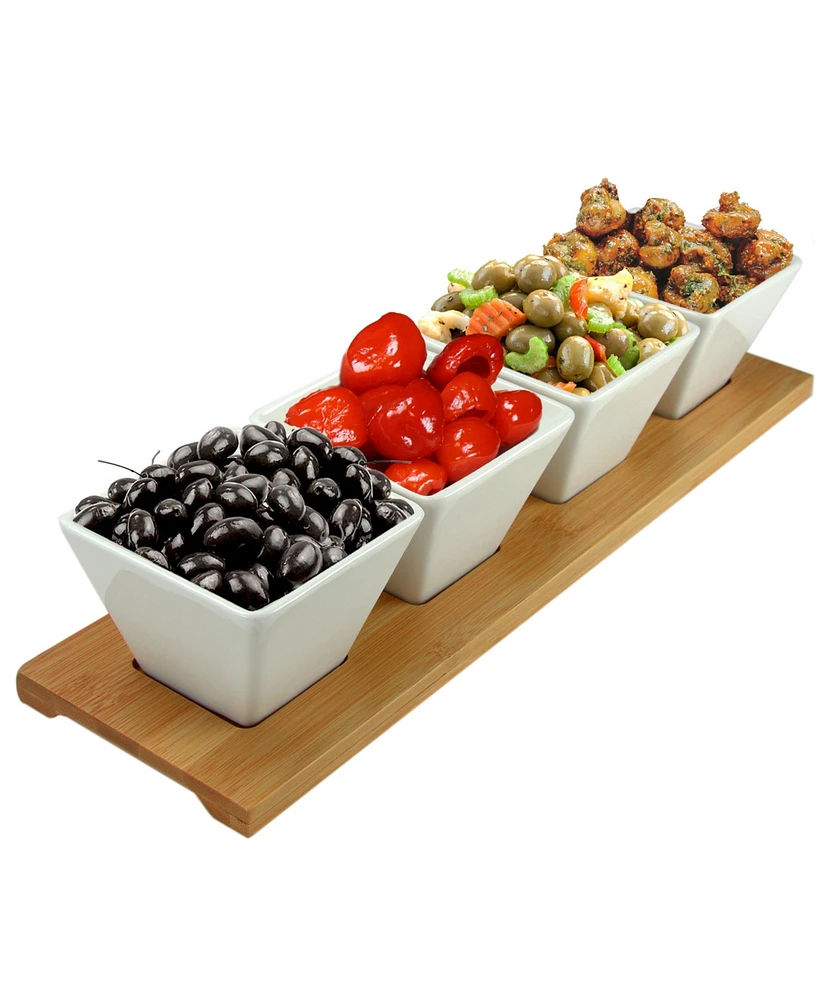 Elama Signature 5-Piece Appetizer Serving Set