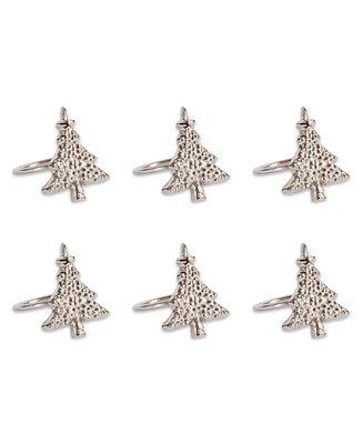 Christmas Tree Napkin Ring, Set of 6