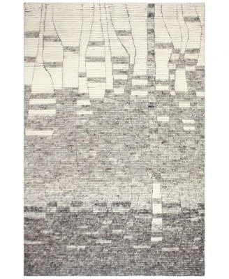 Bashian Natural Wool Nat 20 Ivory Gray Area Rug