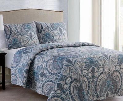 Vcny Home Lawrence Pinsonic Reversible Quilt Sets