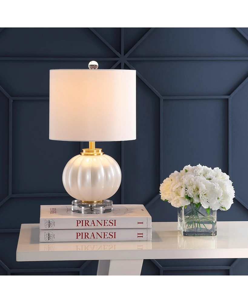 Jonathan Y Pearl Glasscrystal Led Table Lamp