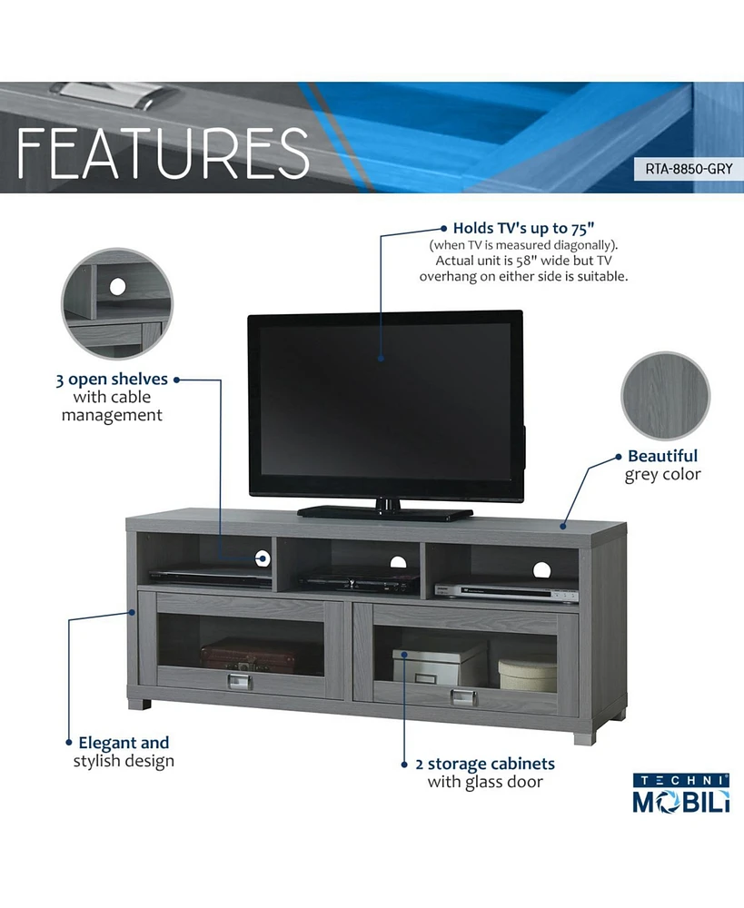 Techni Mobili Durbin Tv Cabinet