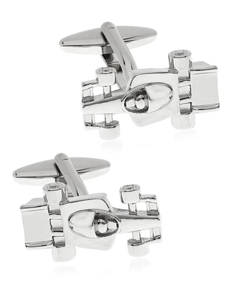 Sutton Silver-Tone Racecar Cufflinks
