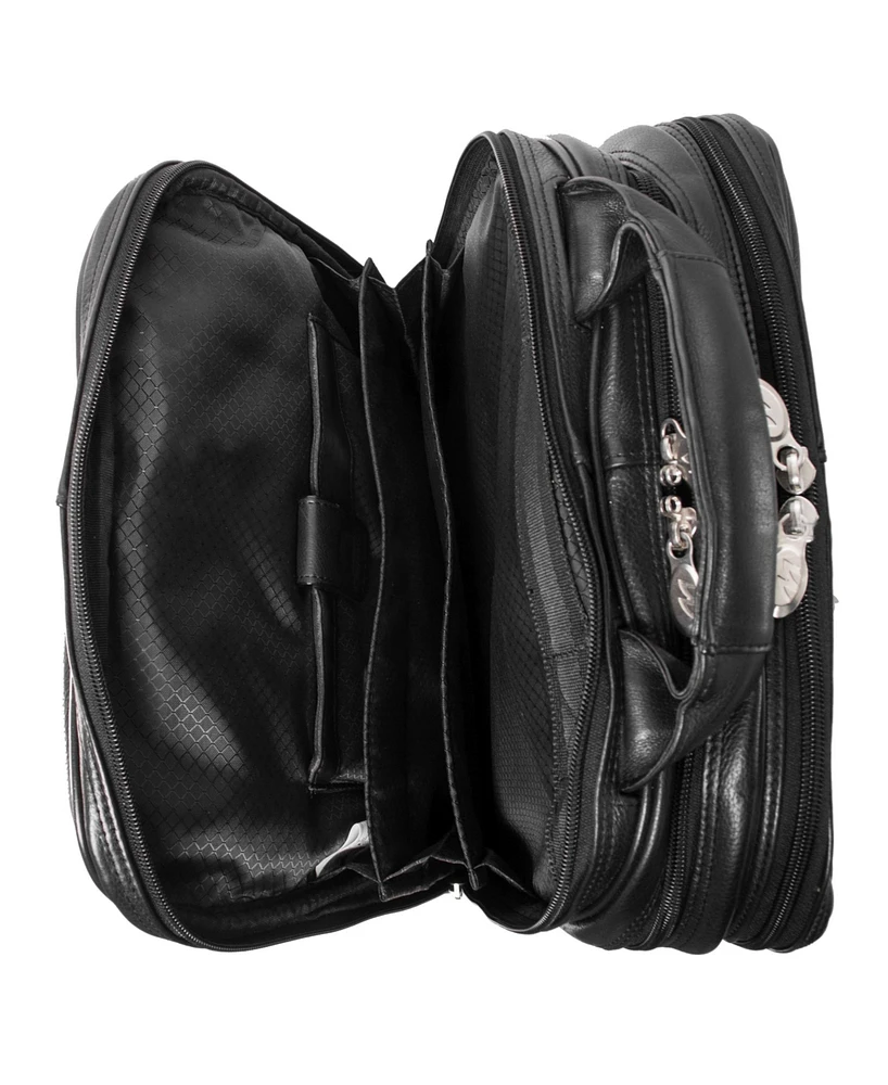McKlein Lincoln Park, 15" Three-Way Backpack Laptop Briefcase