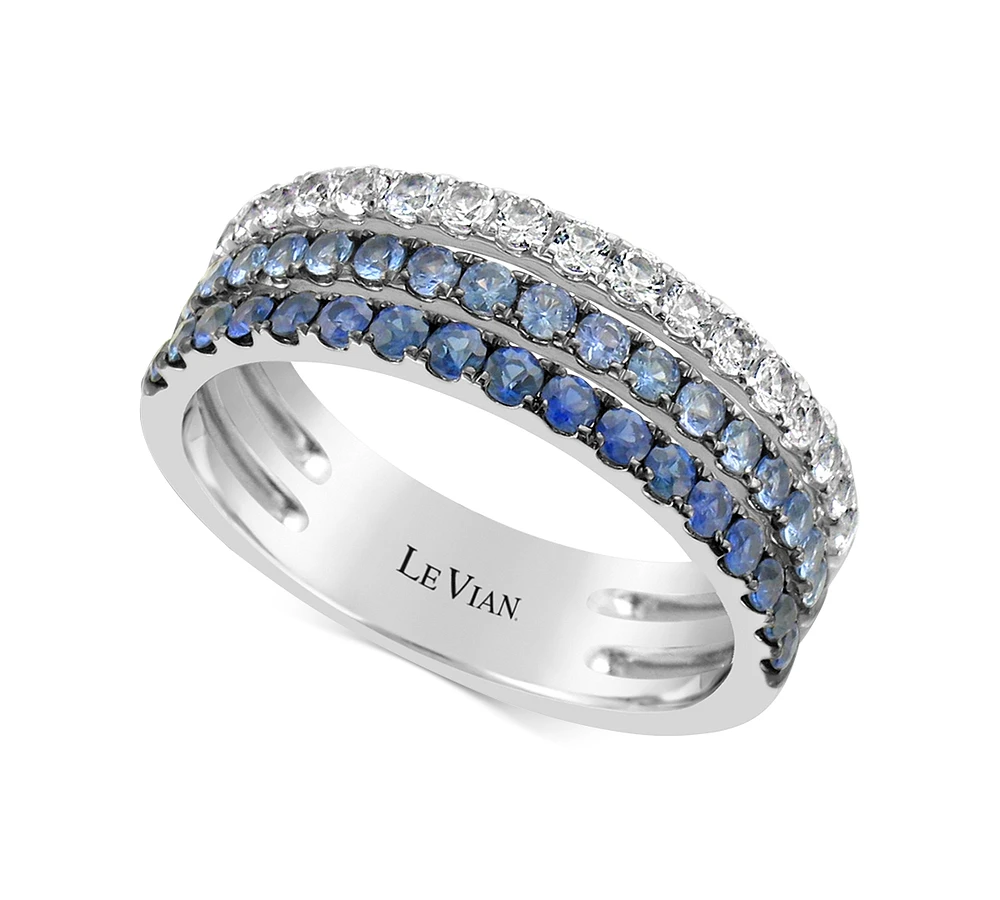 Le Vian Denim Ombre Sapphire (9/10 ct. t.w.) Ring 14k White Gold, Rose Gold or Yellow