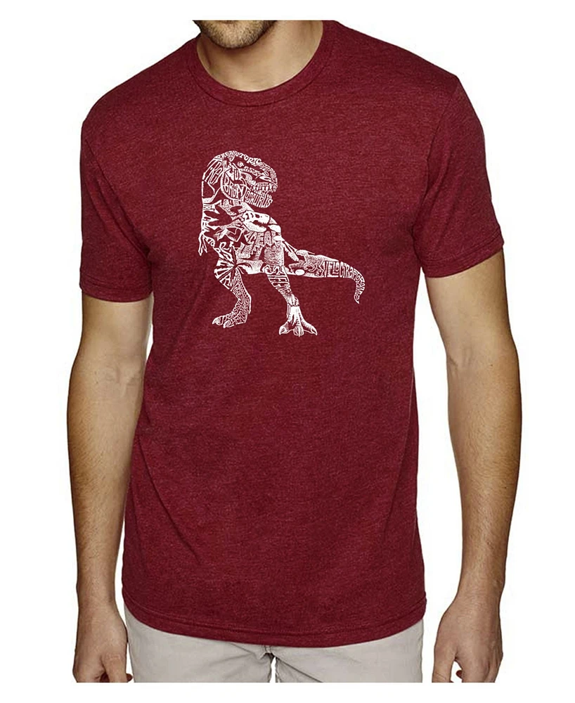 La Pop Art Mens Premium Blend Word T-Shirt