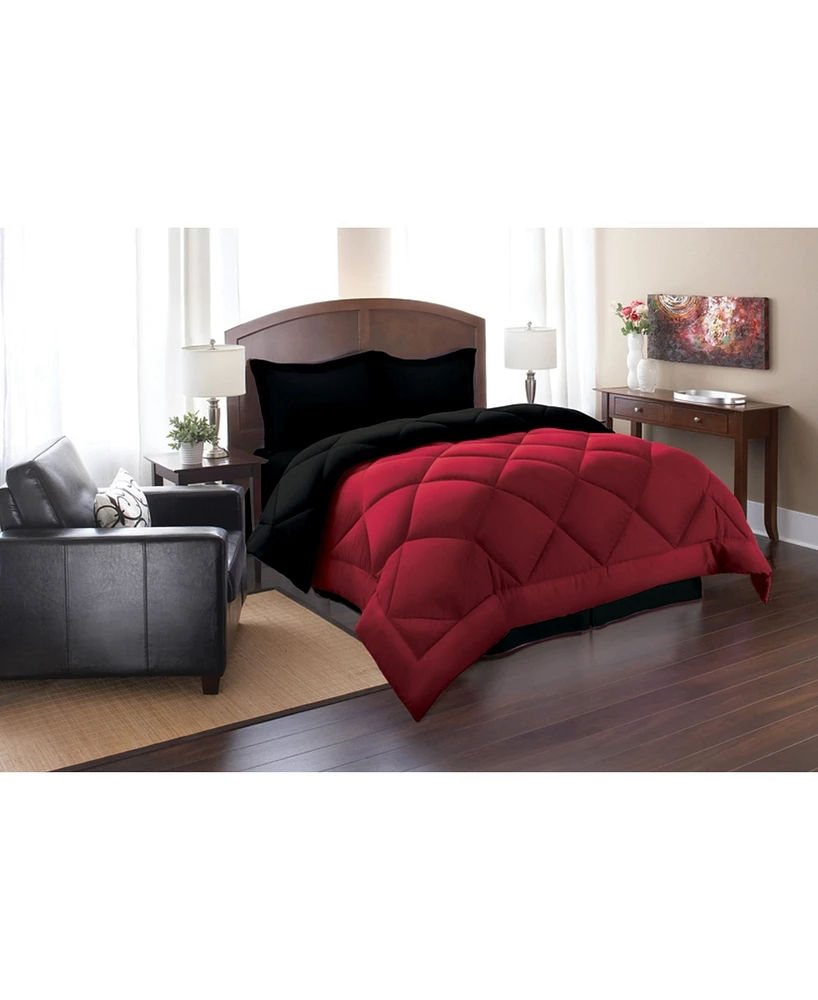 Elegant Comfort Reversible Down Alternative 3 Pc. Comforter Sets