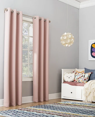 Riley Kids Bedroom Blackout Grommet Curtain Panel