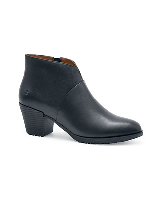Shoes for Crews Delilah Women's Slip Resistant Water Resistant Leather Work Shoes