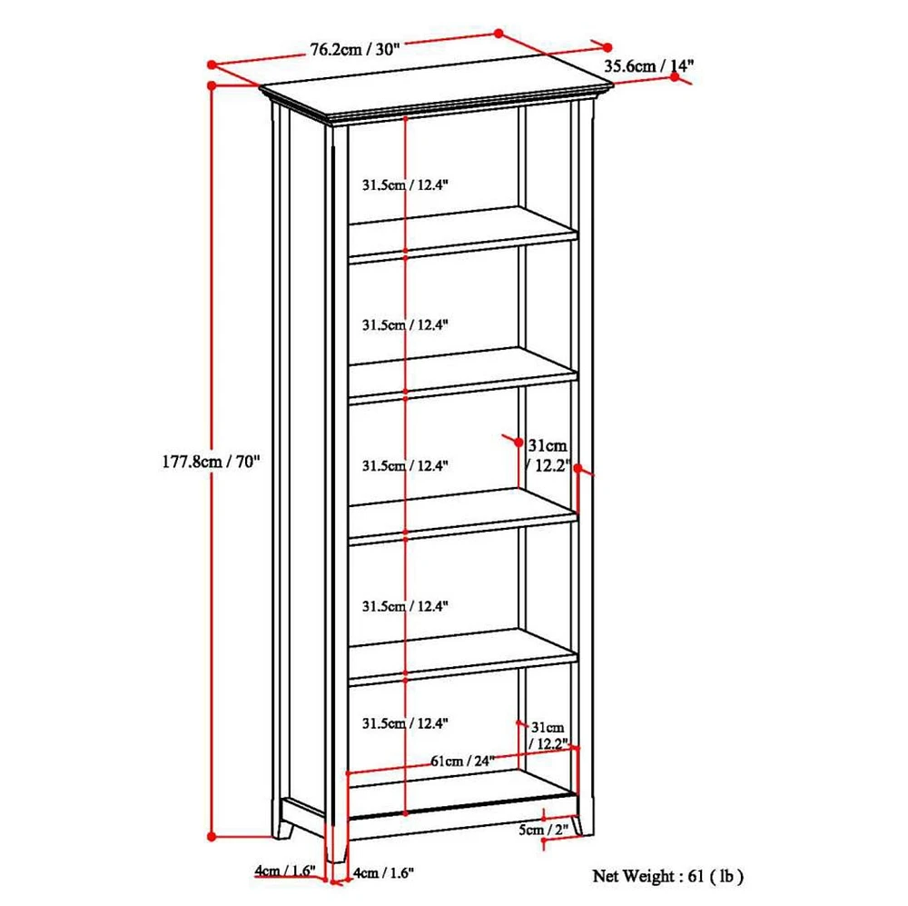 Amherst Bookcase