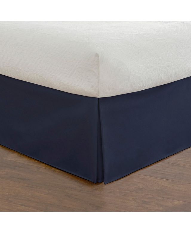 Fresh Ideas Poplin Tailored Bed Skirt, Queen