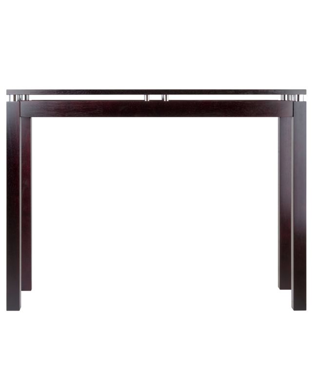 Linea Console/Hall Table with Chrome Accent