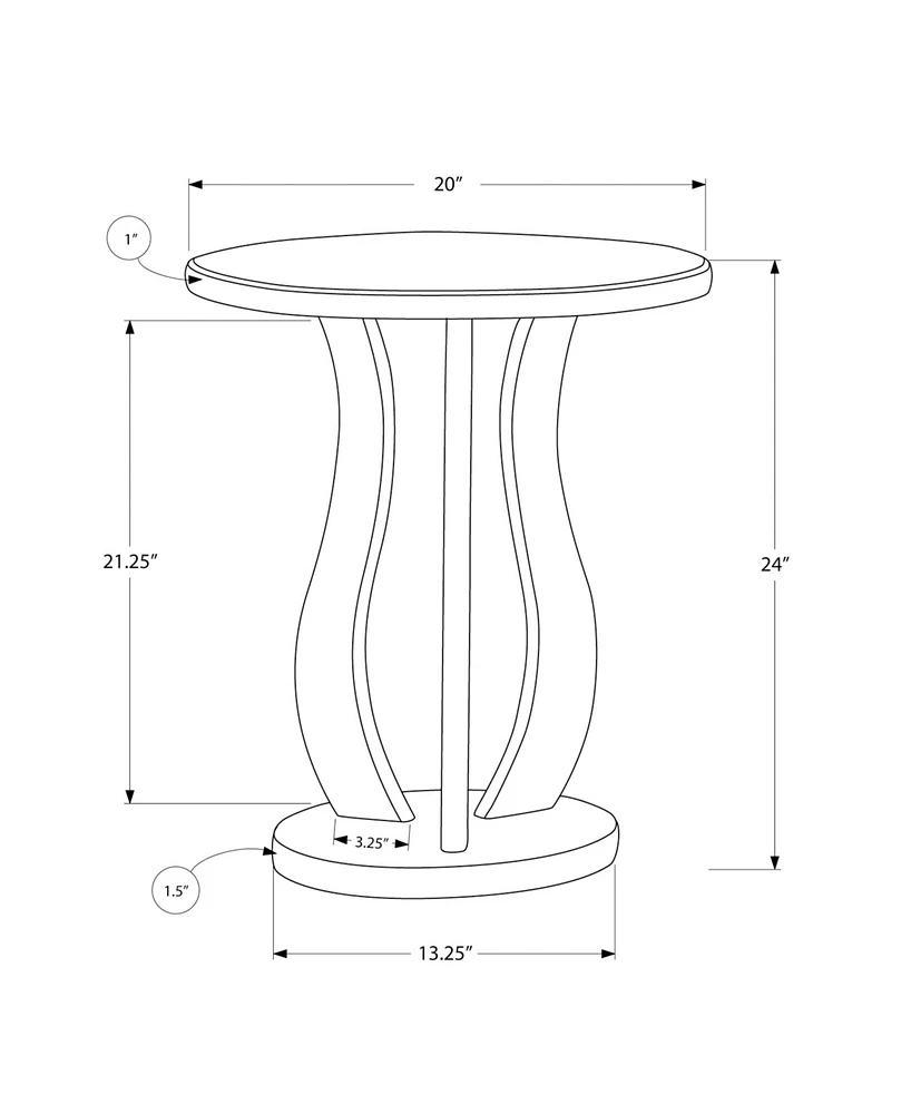 Monarch Specialties End Table