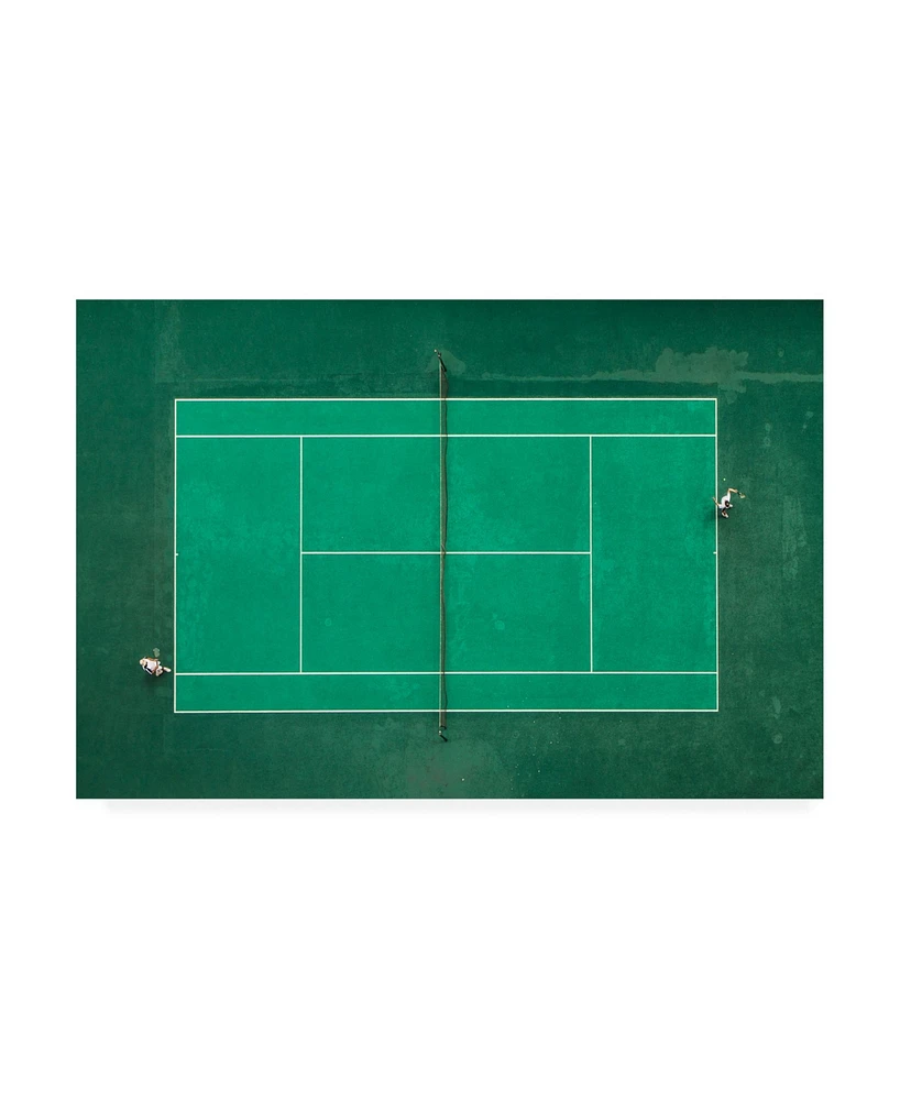 Fegari Game Set Match Canvas Art - 37" x 49"
