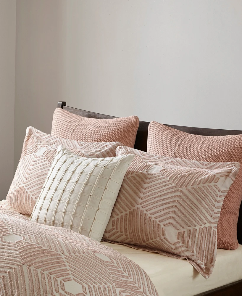 Ink+Ivy Ellipse Jacquard 3-Pc. Comforter Set