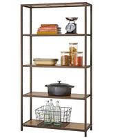 Trinity 5-Tier Bamboo Shelving Rack