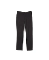 Big Girls Adjustable Waist Stretch Twill Straight Leg Pant