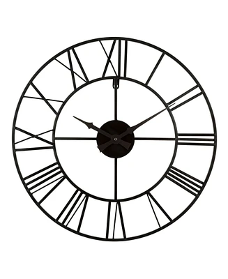 La Crosse Clock 404-3451 20" Metal Tower Wall Clock
