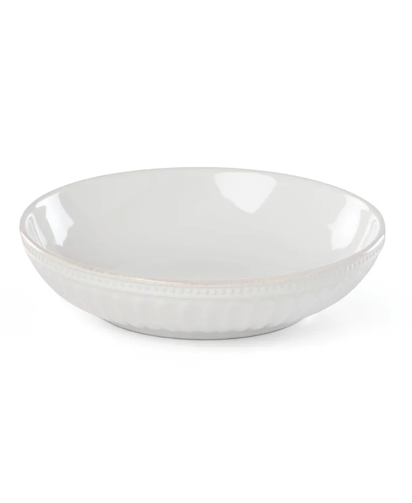 Lenox French Perle Groove White Pasta Bowl 18 oz.