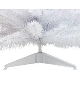 Northlight 3' Pre-Lit Led Snow White Medium Artificial Christmas Tree - Clear Lights