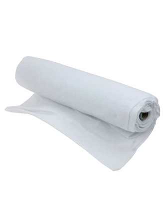 Northlight White Artificial Christmas Soft Snow Blanket Roll - 8' x 36"