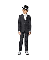 Suitmeister Big Boys Gangster Halloween Suit Including Blazer, Pants and Clip-On-Tie