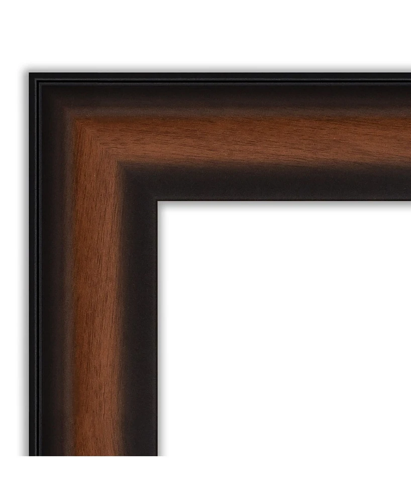 Amanti Art Yale Framed Bathroom Vanity Wall Mirror, 39.38" x 27.38"
